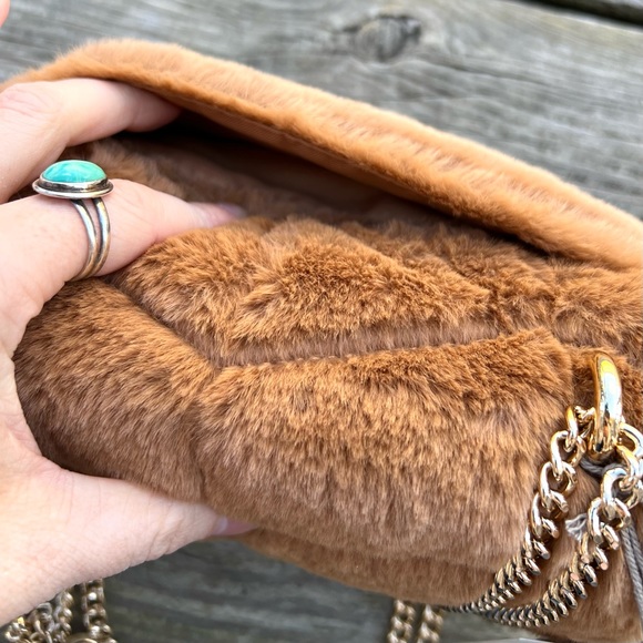 NWT Sophie Fuzzy Crossbody Handbag from A New Day - Picture 6 of 16